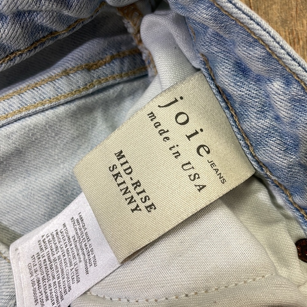 Joie Light Blue Skinny Jeans - Picture 5 of 7